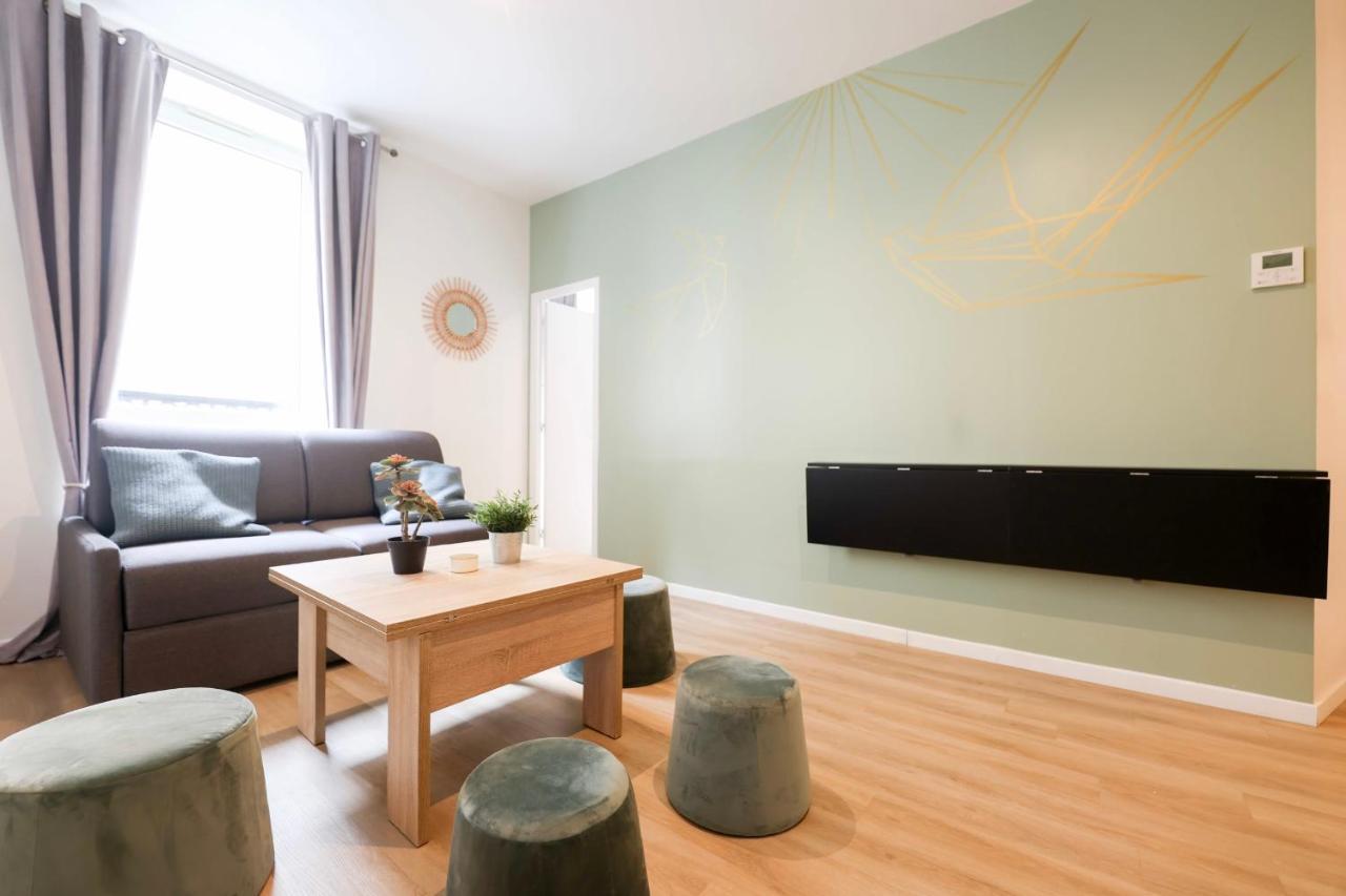 Green Apartment Near Montmartre And Opera Paryż Zewnętrze zdjęcie