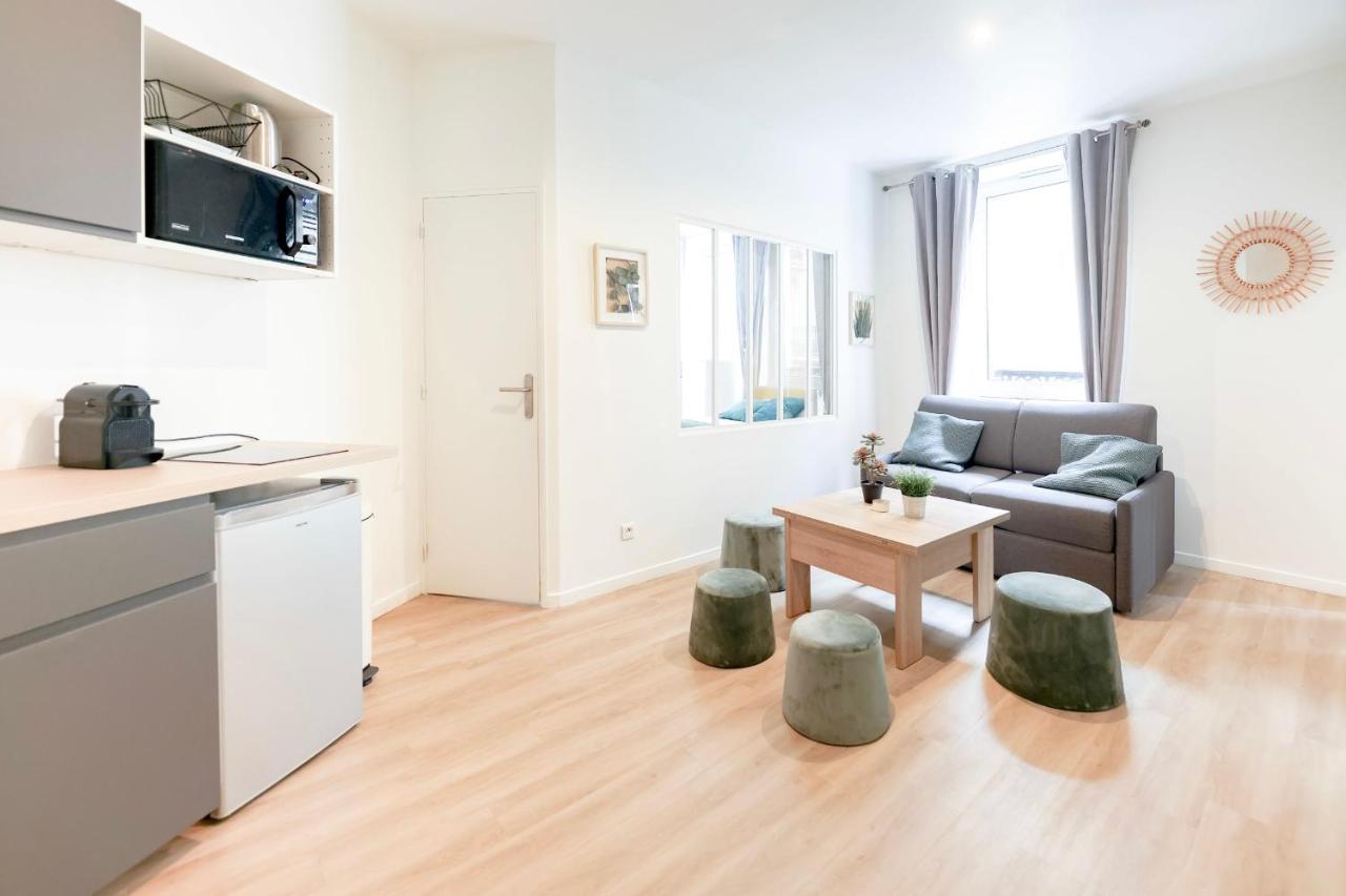 Green Apartment Near Montmartre And Opera Paryż Zewnętrze zdjęcie